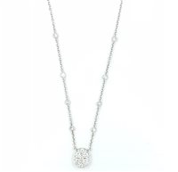 Necklace Sangiorgi Preziosi Woman in White Gold Diamante 140312-42 - 140312-42